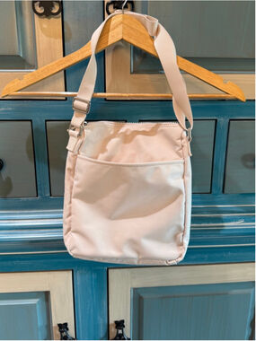 Women's Baggallini Nylon Crossbody Bag One Size Beige